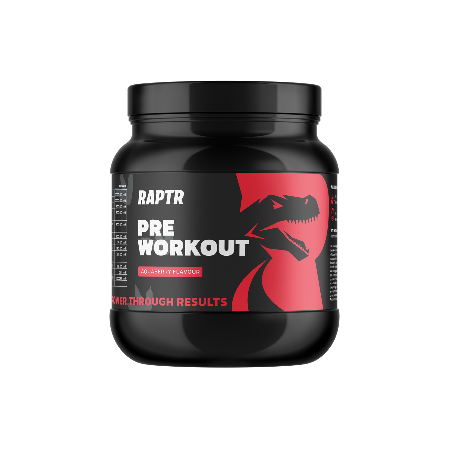 Raptr Pre Workout