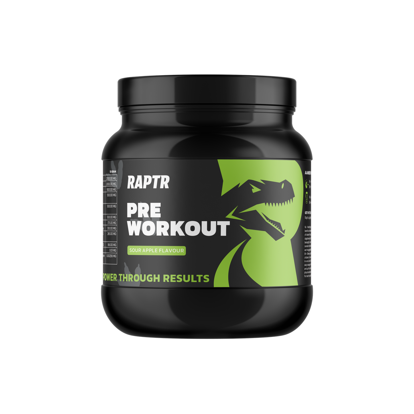 Raptr Pre Workout