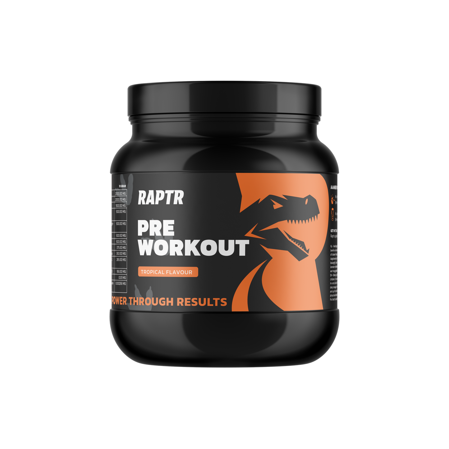 Raptr Pre Workout